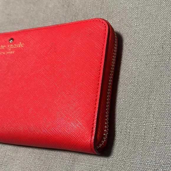 Kate Spade Red Wallet - Picture 8 of 9